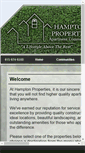 Mobile Screenshot of hamptonpropertiesapts.com